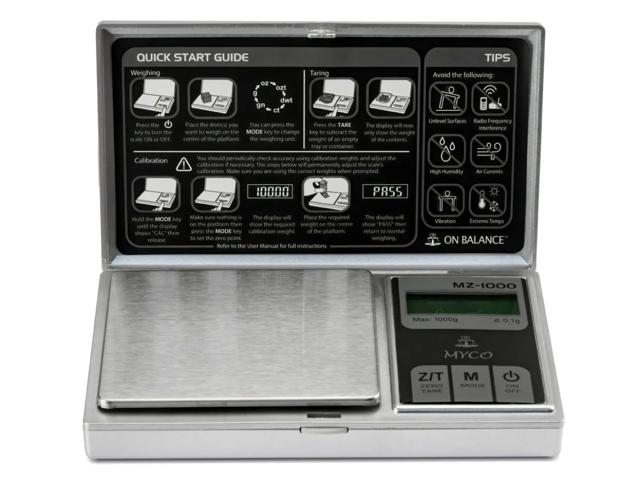 Myco Mz-1000 Digital Pocket Scale