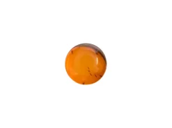 Natural Amber, Round Cabochon, 4mm