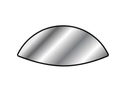 Needle File, Crossing Cut, 160mm, Cut 2 - Medium Grade