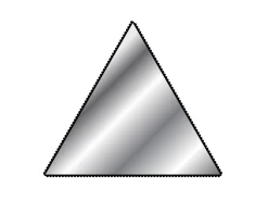 Needle File, Three Square, 160mm, Cut 4 - Fine Grade