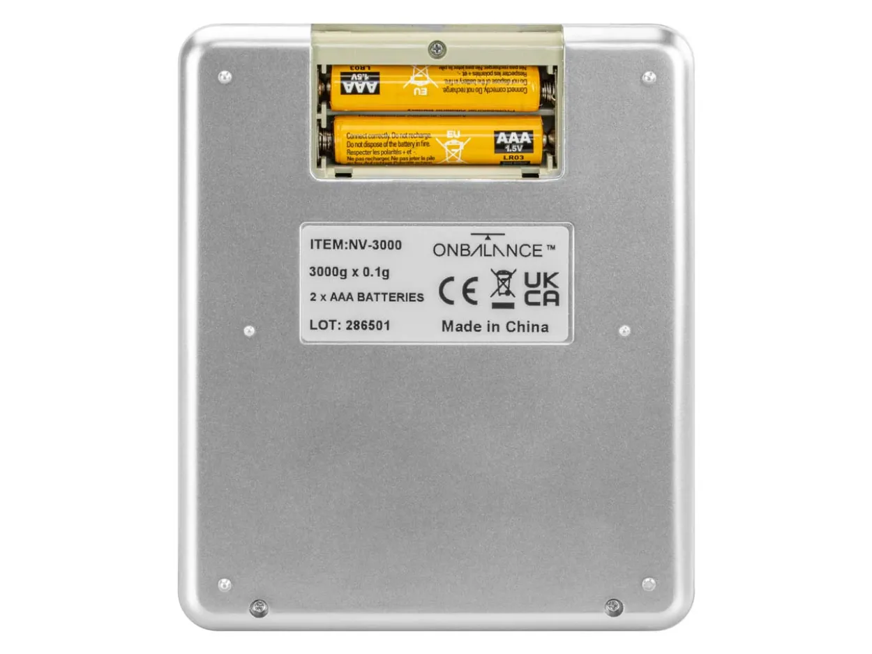 On Balance Envy, Nv-3000 Counter Scale 3000g X 0.1g