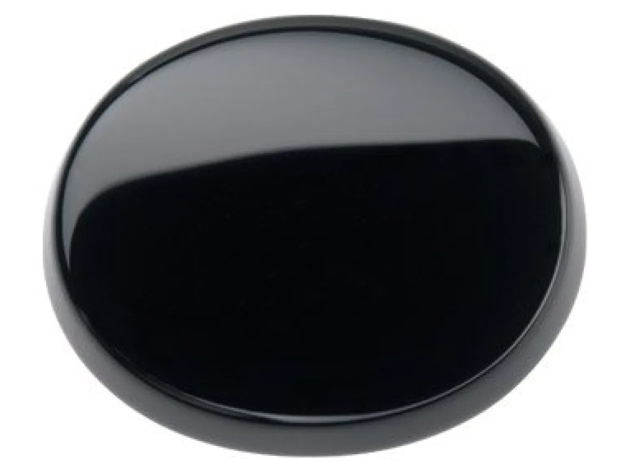 Onyx, Flat Oval, 16x12mm
