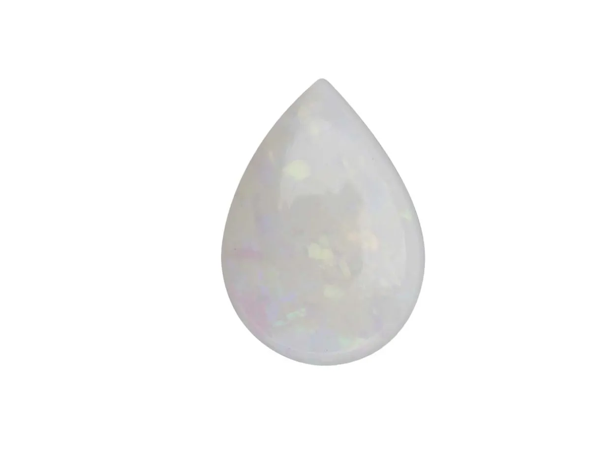 Opal, Pear Cabochon, 7x5mm