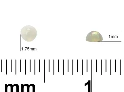 Opal, Round Cabochon, 1.75mm