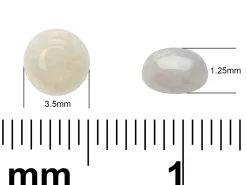 Opal, Round Cabochon, 3.5mm