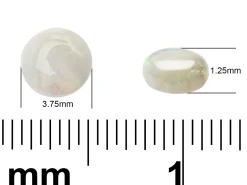 Opal, Round Cabochon, 3.75mm