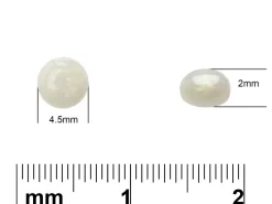 Opal, Round Cabochon, 4.5mm