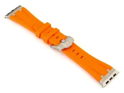 Orange Silicone Strap For Apple Watch, Compatible With 38/40/41mm Models