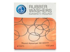 O-ring Rubber Gaskets For Watches, 32-50mm Sizes, Pack of 100