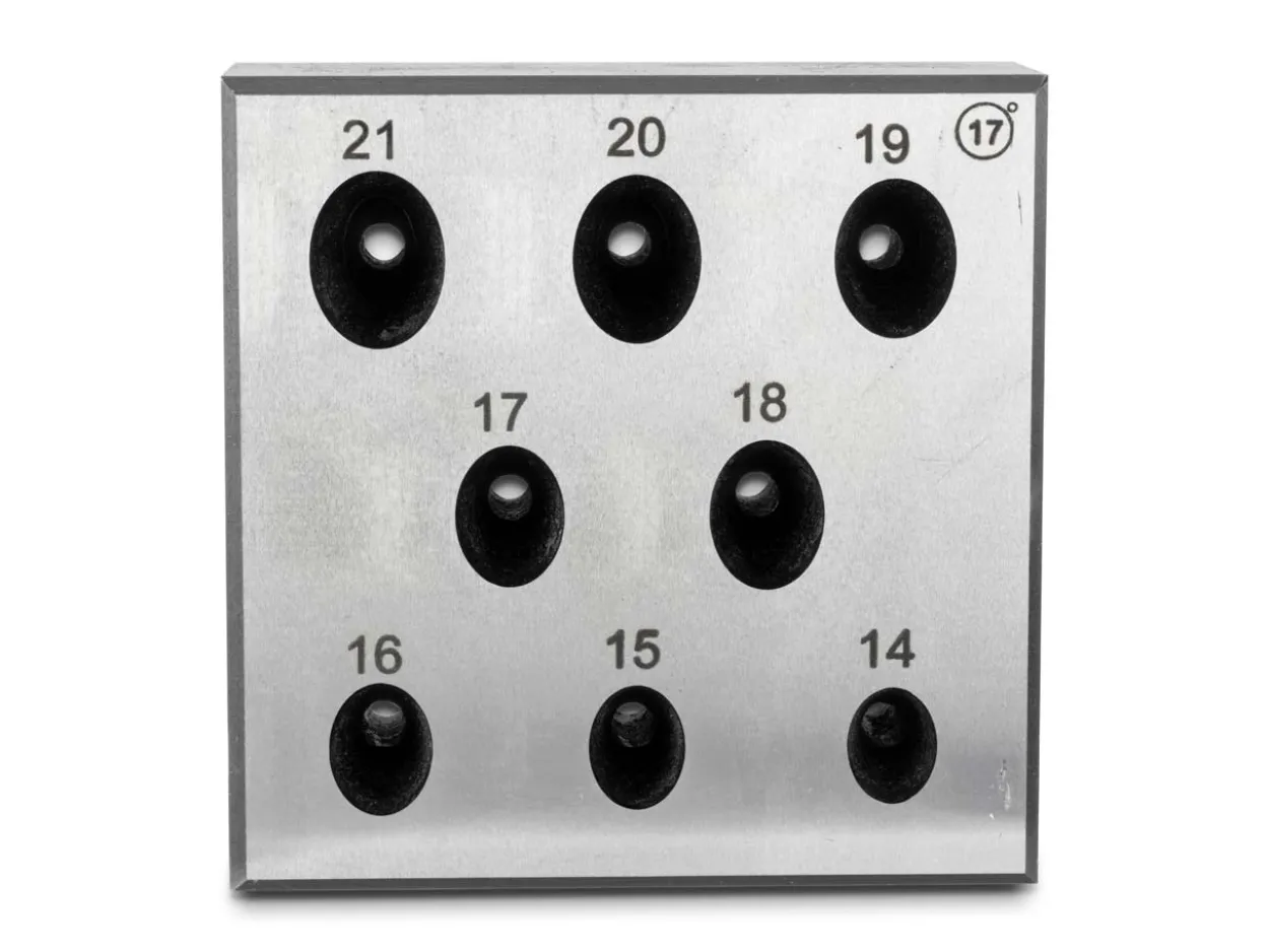 Oval Bezel Block Large 14.0 - 10.5mm To 19mm 17°