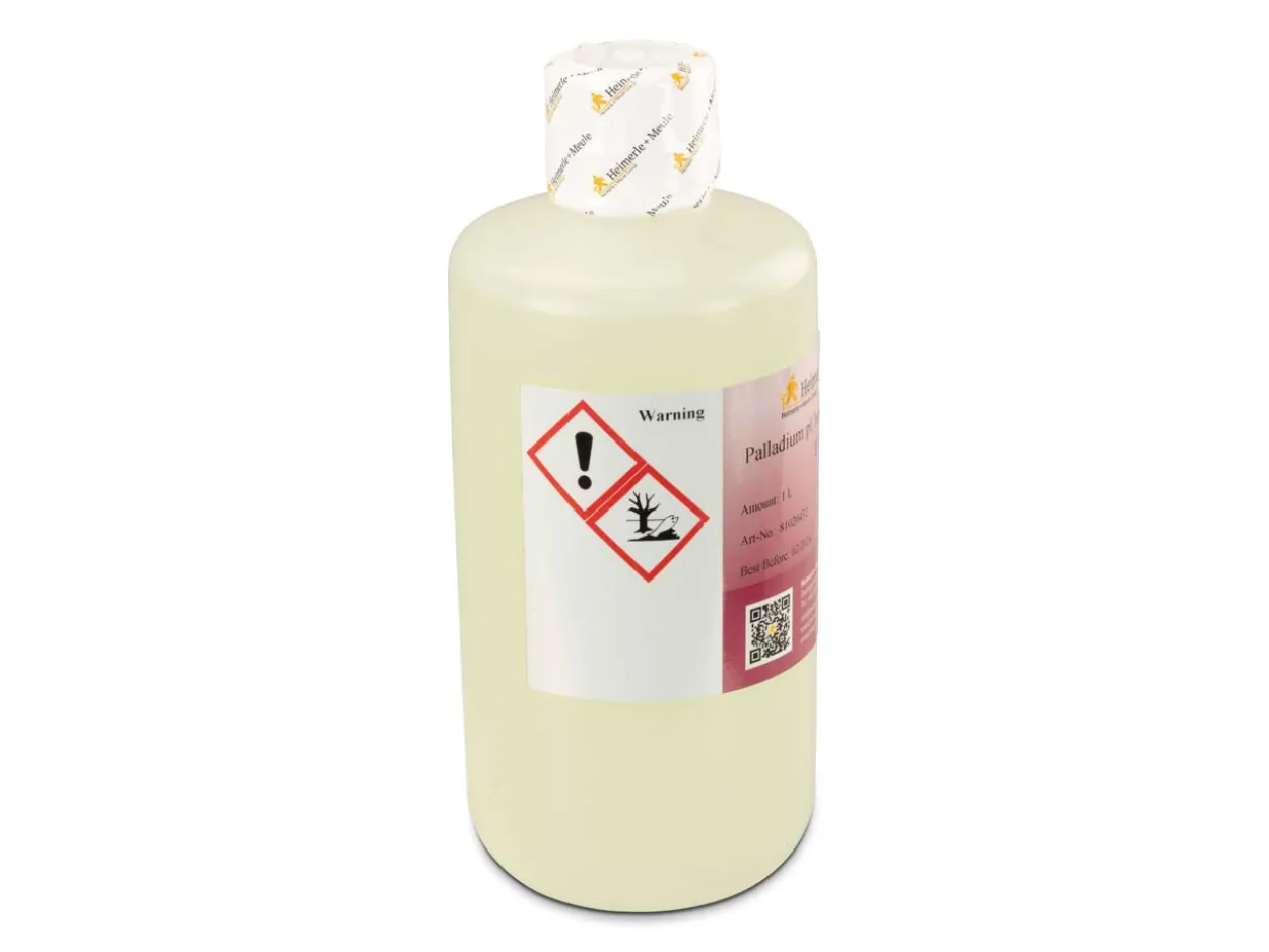 Palladium Plating Solution Ready Mix 1l, 6g/l Dekor Nf UN3082