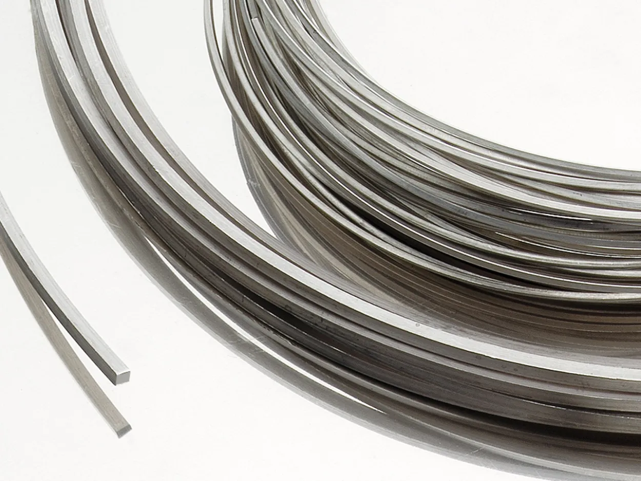 Palladium 950 Square Wire 3.00mm Fully Annealed