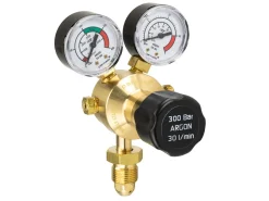Parweld Argon Regulator Single Stage, 2 Gauge