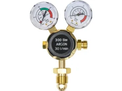 Parweld Argon Regulator Single Stage, 2 Gauge