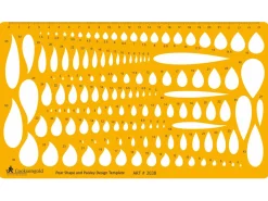 Pear Shape And Paisley Design Template