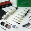 Pendant Motor Polishing Kit With Emery Papers And Burr Stand