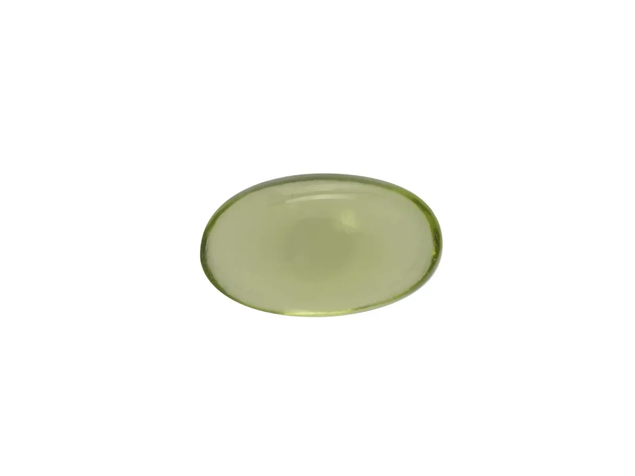 Peridot, Oval Cabochon, 5x3mm