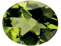 Peridot, Oval, 6x4mm