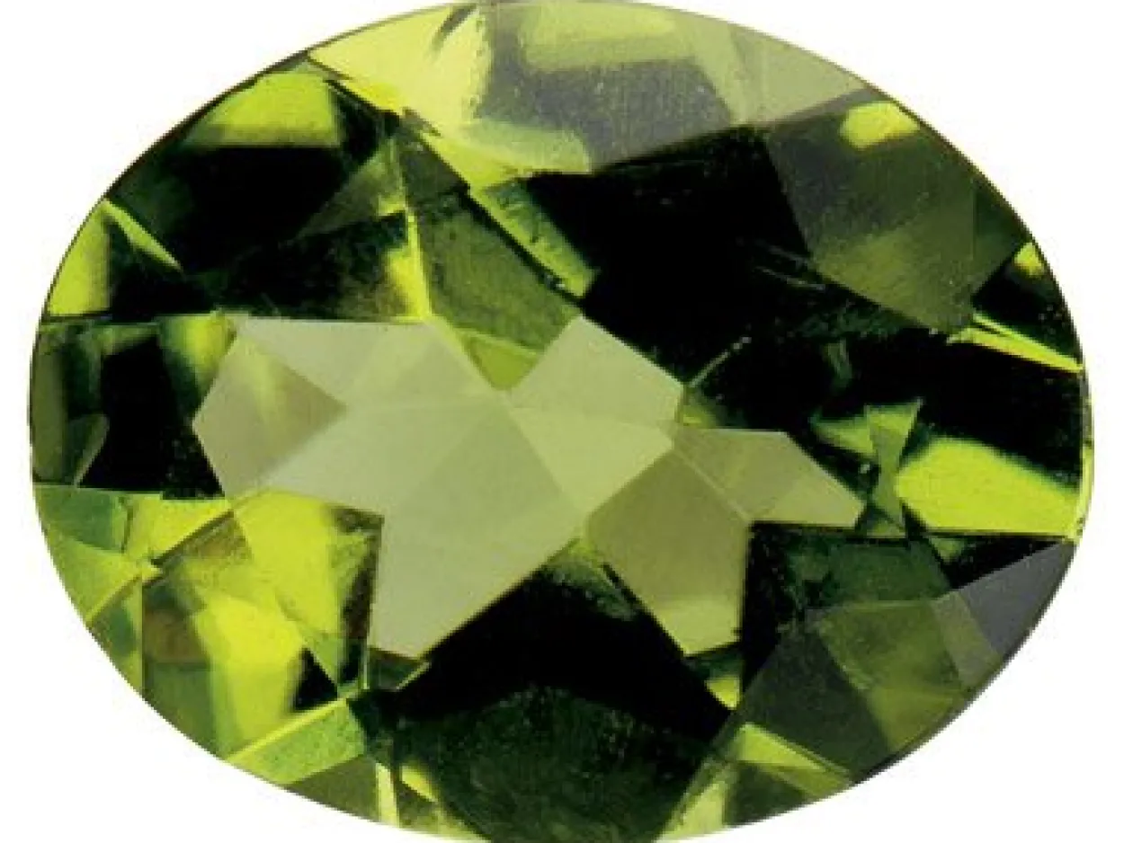 Peridot, Oval, 8x6mm
