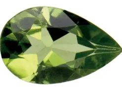 Peridot, Pear, 6x4mm