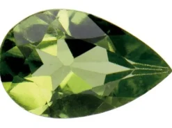 Peridot, Pear, 7x5mm