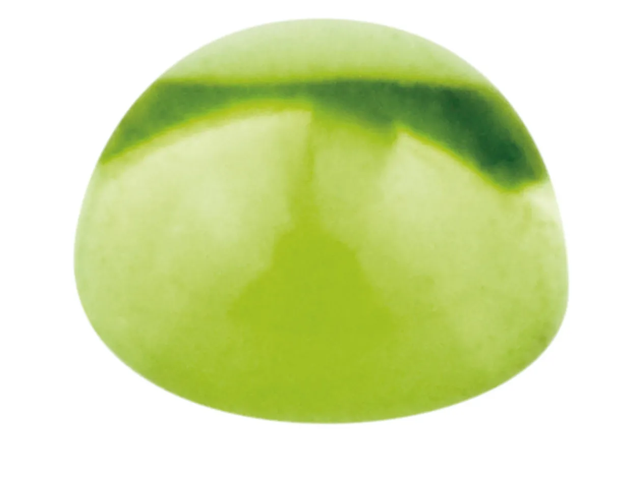 Peridot, Round Cabochon, 4mm