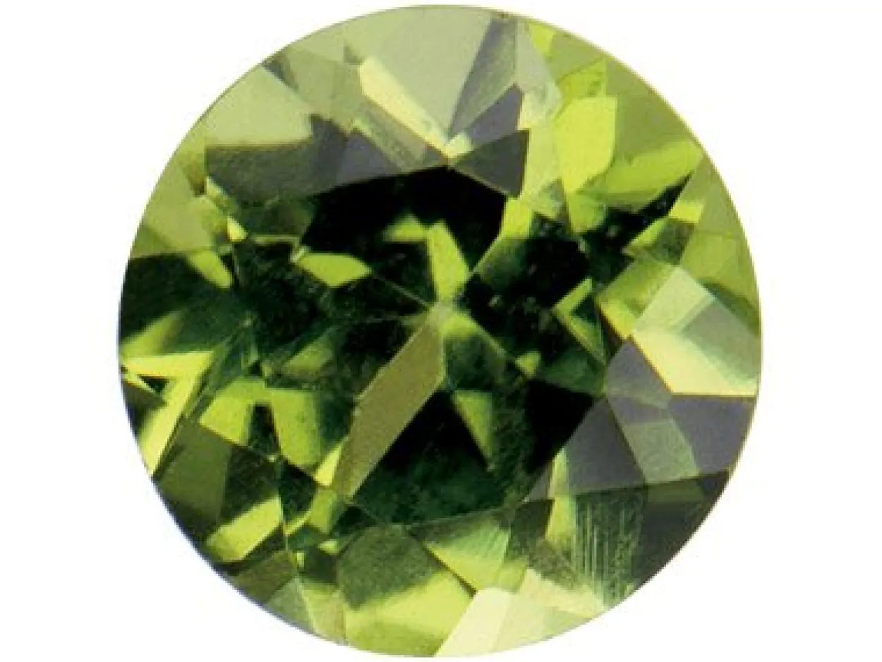 Peridot, Round, 3.5mm