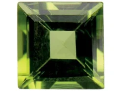 Peridot, Square, 5x5mm
