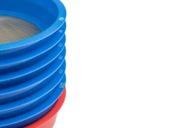 7 Piece Stackable Enamel Sifting Set, 60 To 325 Mesh