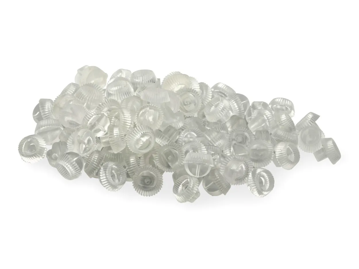 Plastic Ear Backs Pack of 100