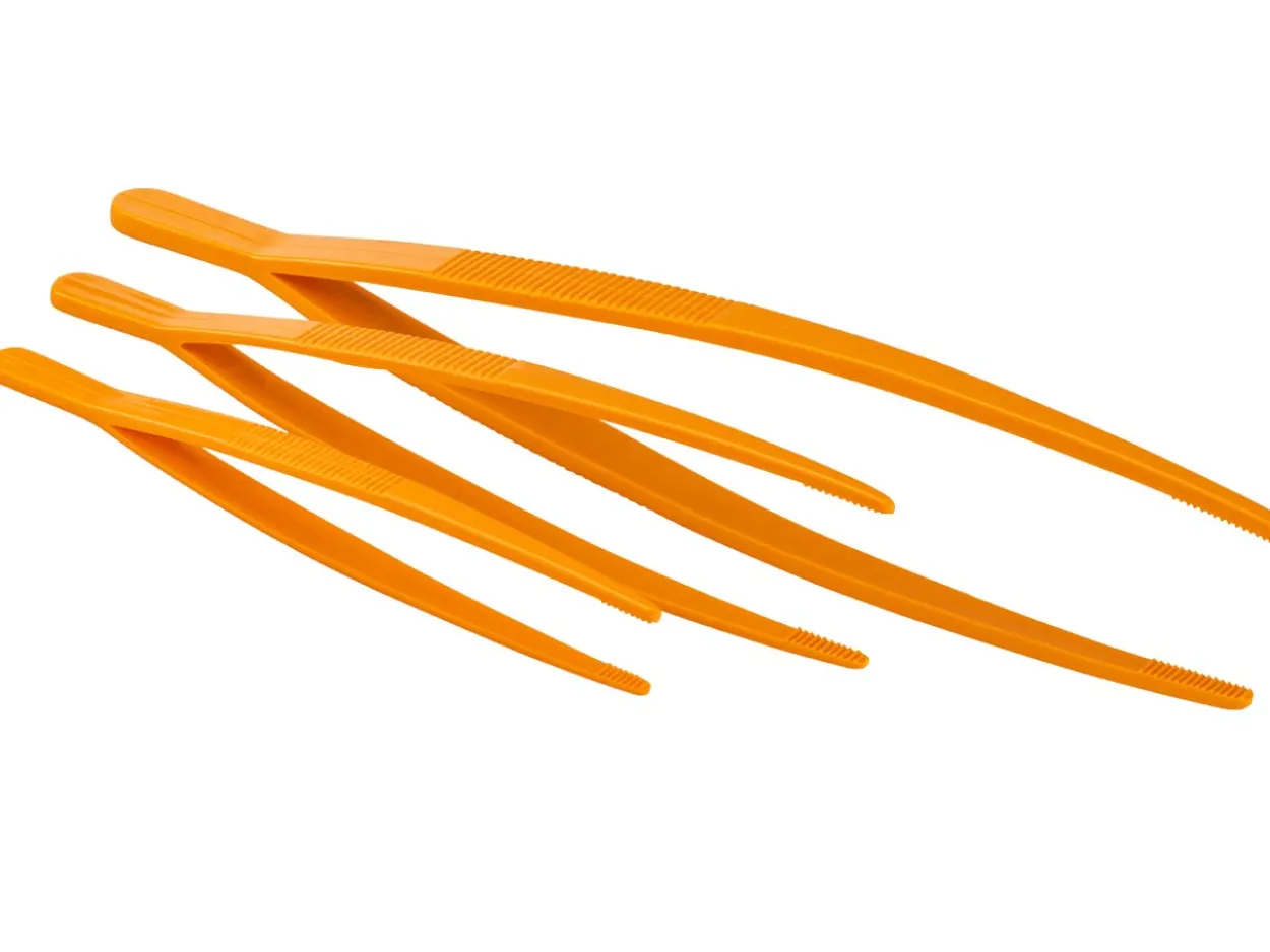 Plastic Tweezers Set Of 3