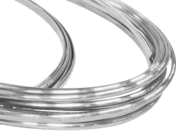 950 Platinum D Shape Wire 6.00mm X 2.00mm Fully Annealed