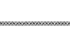 Platinum 1.1mm Round Trace Chain Loose Unhallmarked