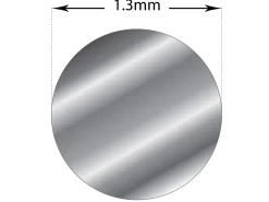 950 Platinum Round Wire 1.30mm Fully Annealed