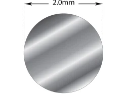 950 Platinum Round Wire 2.00mm Fully Annealed