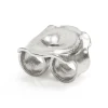 Platinum Scroll Large With Fluted Edge