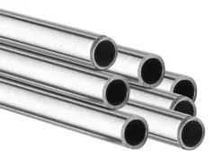 950 Platinum Tube, Ref 8, Outside Diameter 2.4mm, Inside Diameter 1.6mm, 0.4mm Wall Thickness