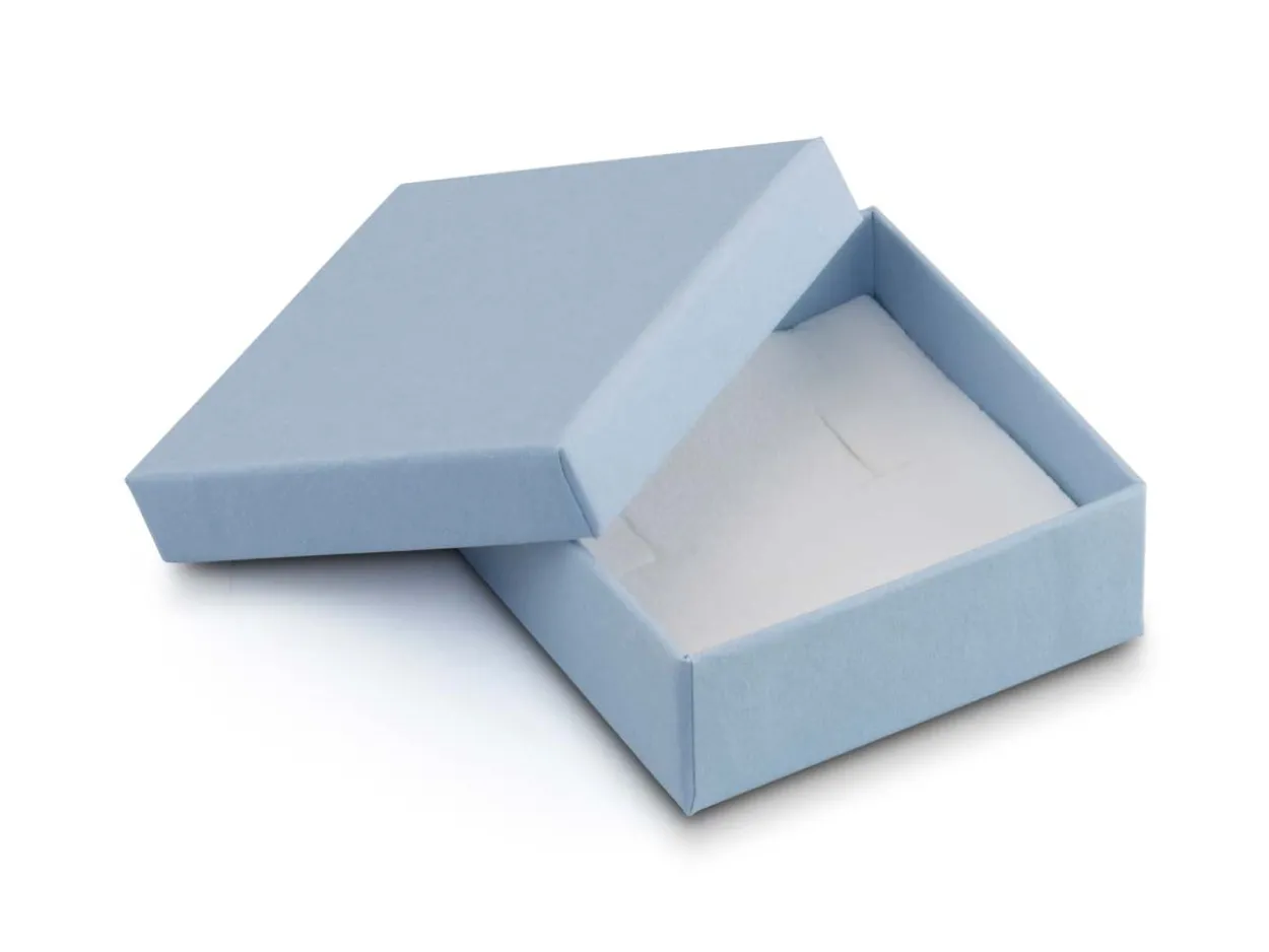 Powder Blue Card Earring Box