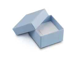 Powder Blue Card Ring Box
