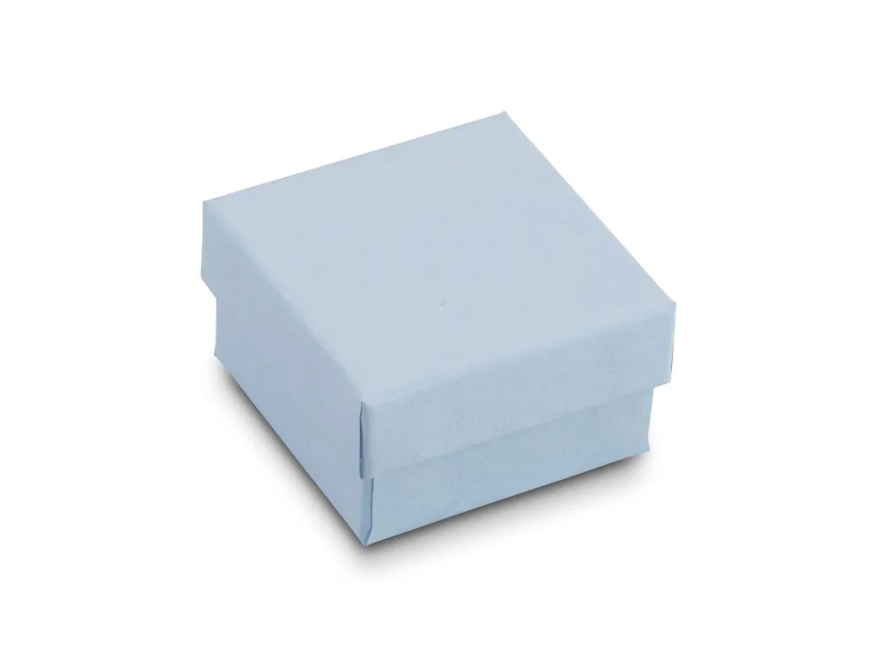 Powder Blue Card Ring Box