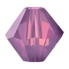 Preciosa Crystal Pack of 24, Bicone, 4mm, Amethyst Opal