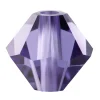 Preciosa Crystal Pack of 24, Bicone, 4mm, Tanzanite