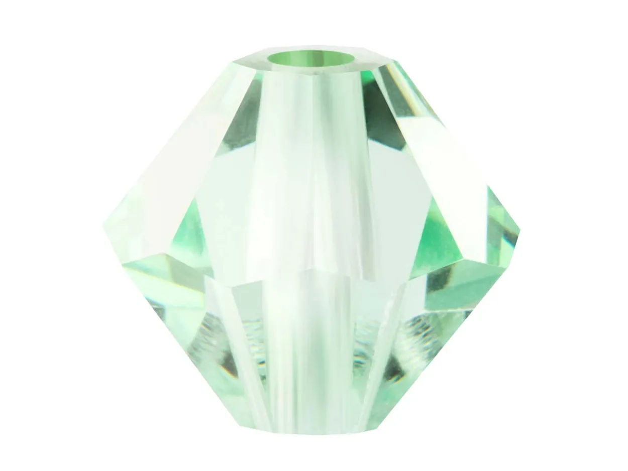 Preciosa Crystal Pack of 24, Bicone, 4mm, Chrysolite