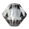 Preciosa Crystal Pack of 24, Bicone, 4mm, Crystal Valentinite