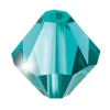 Preciosa Crystal Pack of 12, Bicone, 6mm, Blue Zircon