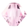 Preciosa Crystal Pack of 12, Bicone, 6mm, Pink Sapphire