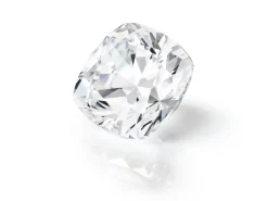 Preciosa Cubic Zirconia, Cushion, 5 X 5mm, White