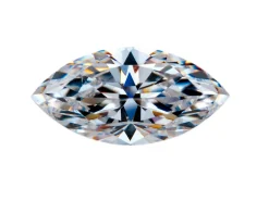 Preciosa Cubic Zirconia, Marquise Diamond, 6 X 3mm, White