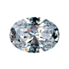 Preciosa Cubic Zirconia, Oval Diamond, 8 X 6mm, White