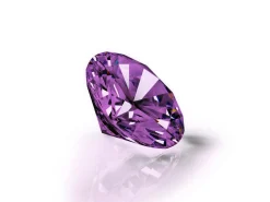 Preciosa Cubic Zirconia, The Alpha Round Brilliant, 1.5mm, Amethyst